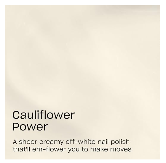 OPI Nature Strong Vegan Nail Lacquer, Cauliflower Power