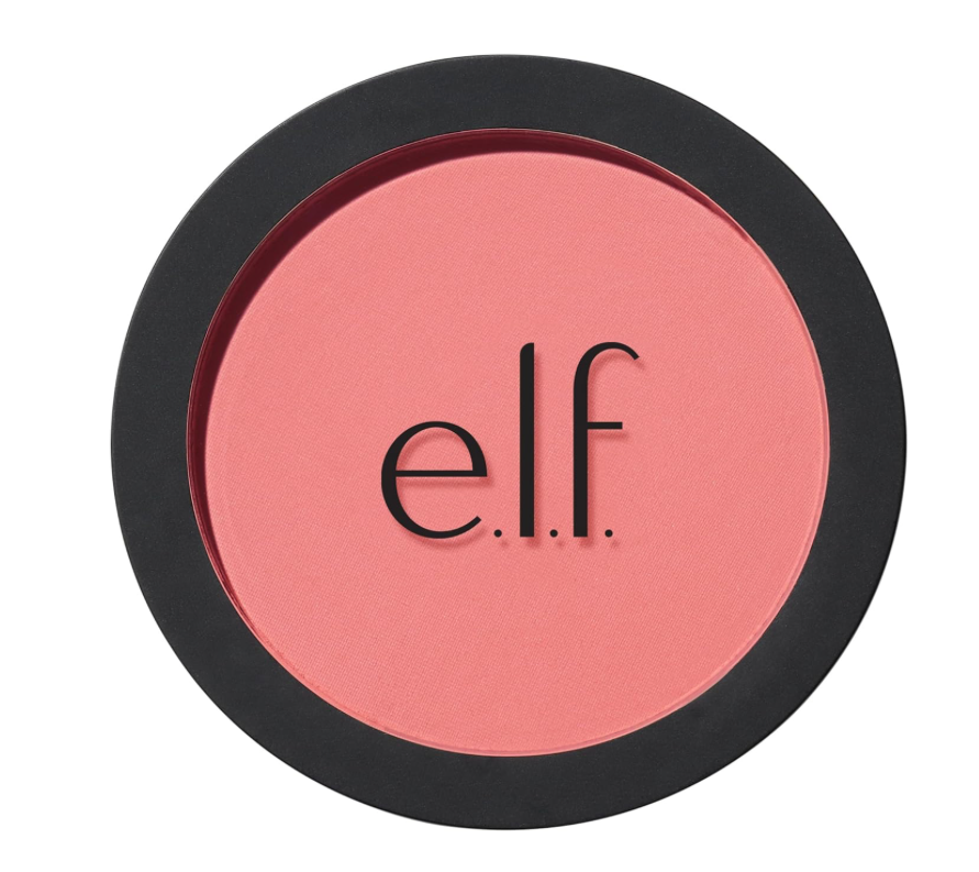 e.l.f. Primer-Infused Matte Blush, Long-Lasting, Lightweight & Buildable Powder Blush, Delivers A Matte Finish, Vegan & Cruelty-Free, Always Crushing