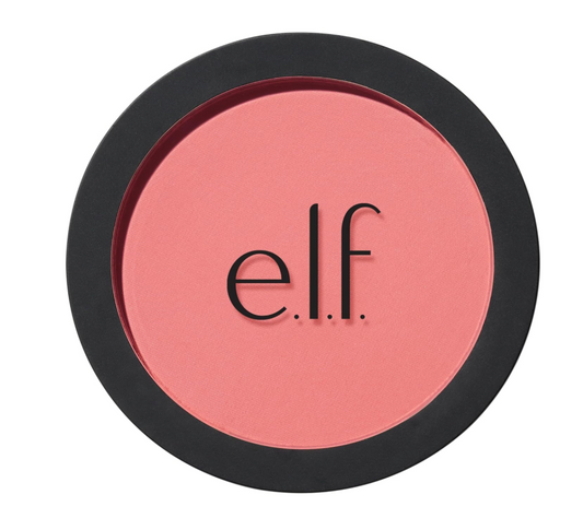 e.l.f. Primer-Infused Matte Blush, Long-Lasting, Lightweight & Buildable Powder Blush, Delivers A Matte Finish, Vegan & Cruelty-Free, Always Crushing